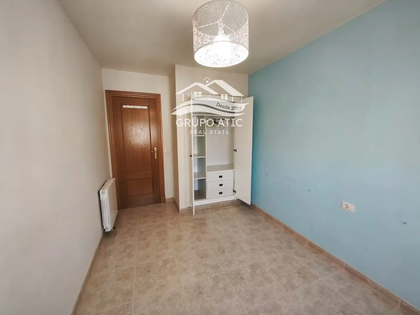 Habitación de Apartamento en venta en Burriana / Borriana con Calefacción, Terraza y Amueblado