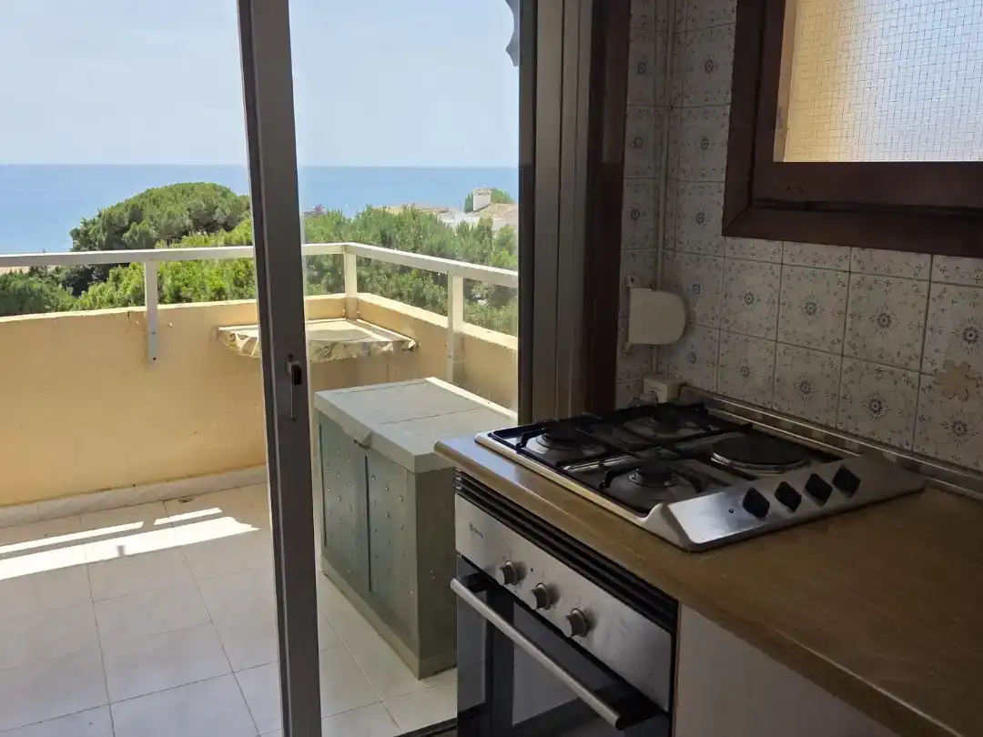 Küche von Wohnungen zum Verkauf in Mijas mit Klimaanlage, Schwimmbad und Balkon
