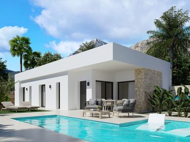 Chalet con piscina en venta en Balcón de Finestrat - Terra Marina