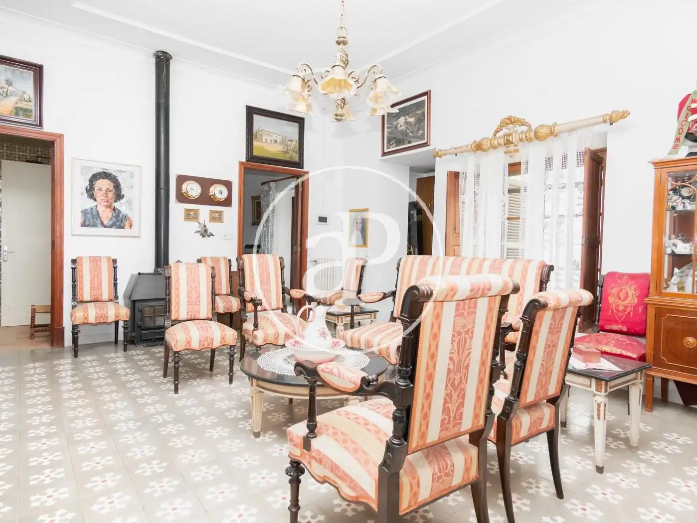 Living room of Houses for sale in Lloret de Vistalegre  with Heating, Private garden and Storage room