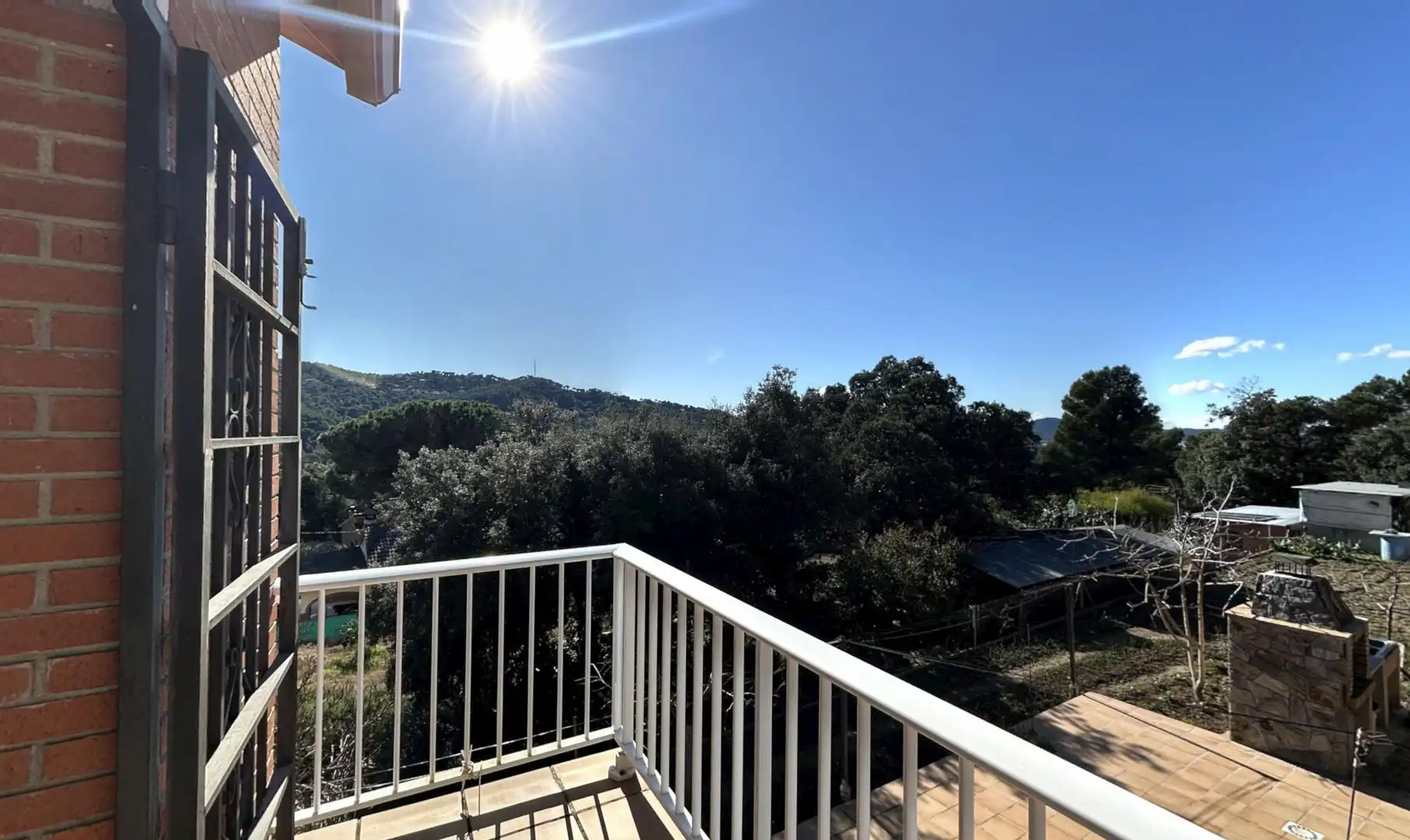 Terrassa de Casa o xalet en venda en La Roca del Vallès amb Calefacció, Jardí privat i Terrassa