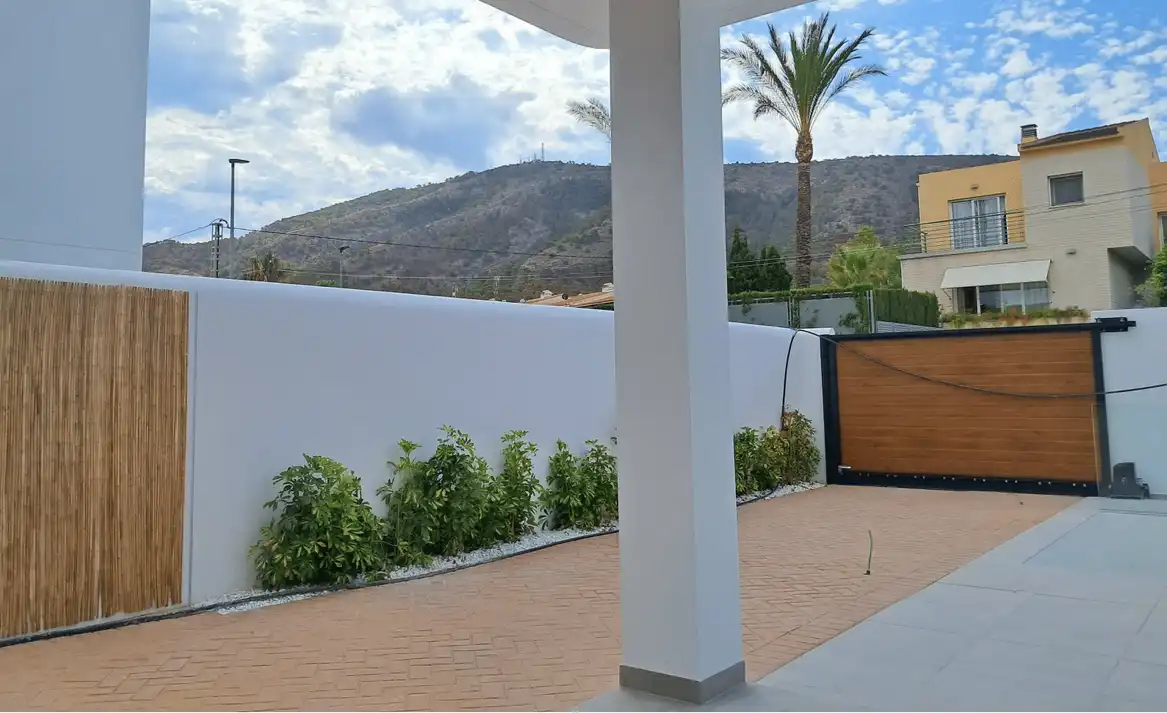 Terrace of Houses for sale in L'Alfàs del Pi  with Private garden, Terrace and Swimming Pool