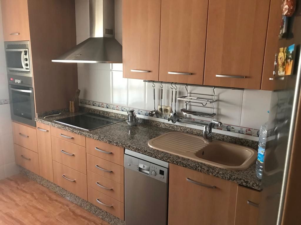 Cocina de Apartamento en venta en  Albacete Capital con Aire acondicionado, Calefacción y Parquet