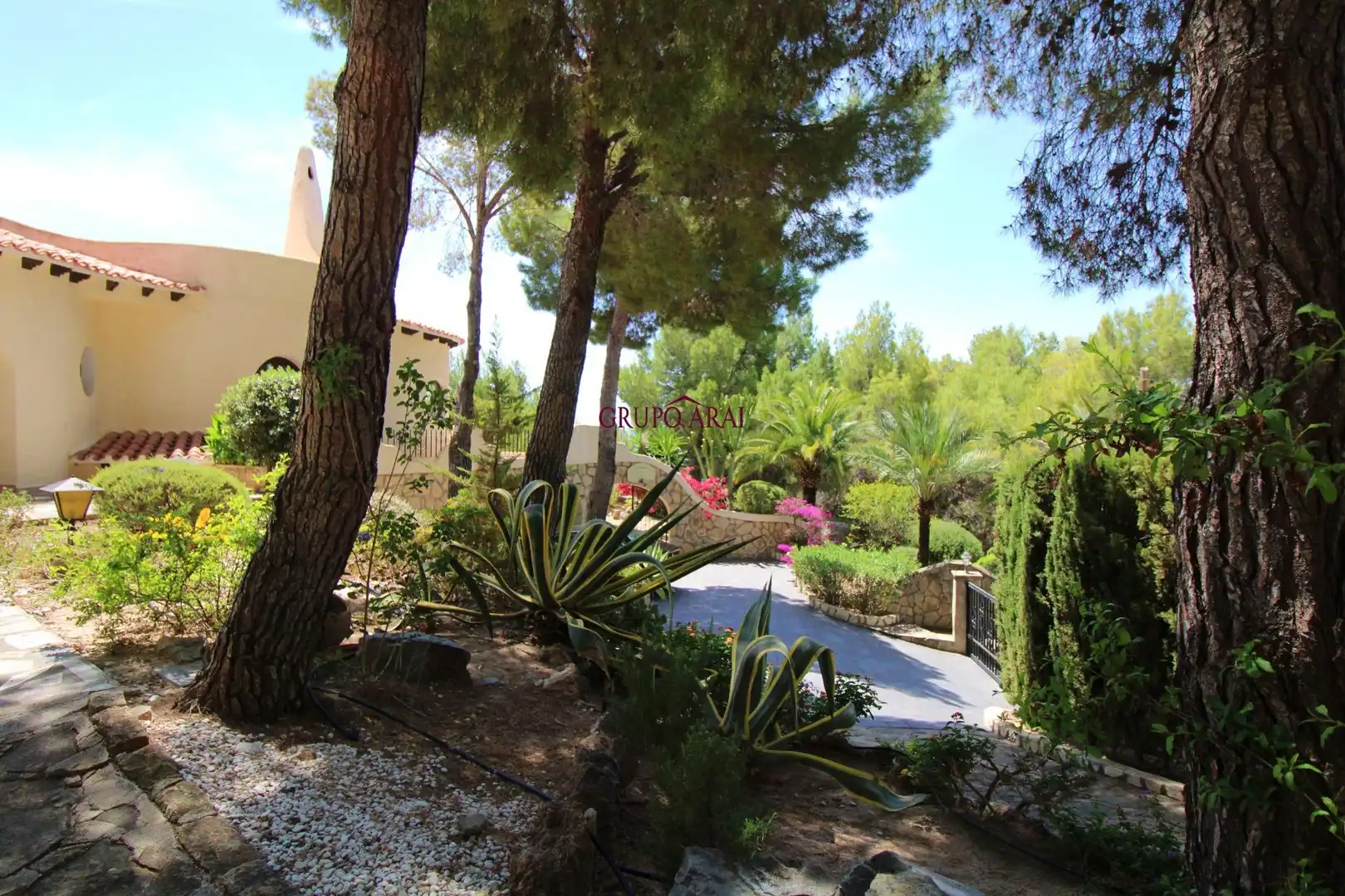 Jardín de Casa o chalet en venta en Altea con Calefacción, Jardín privado y Terraza