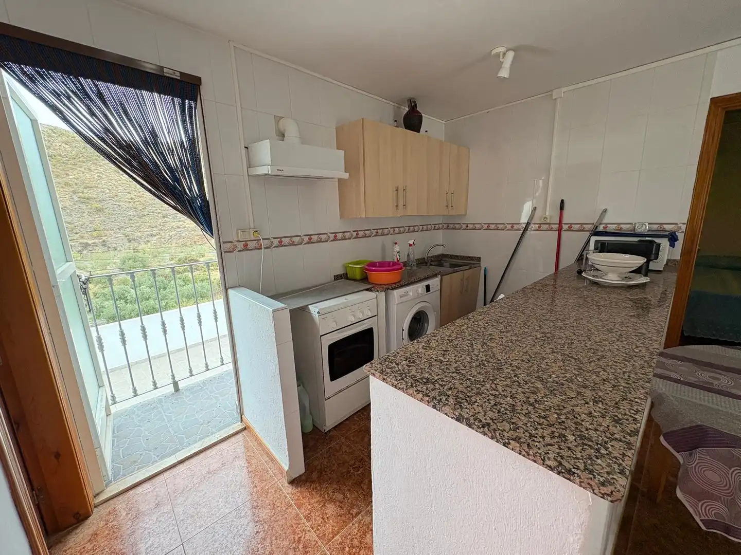 Cocina de Casa o chalet en venta en Carboneras con Aire acondicionado, Jardín privado y Terraza