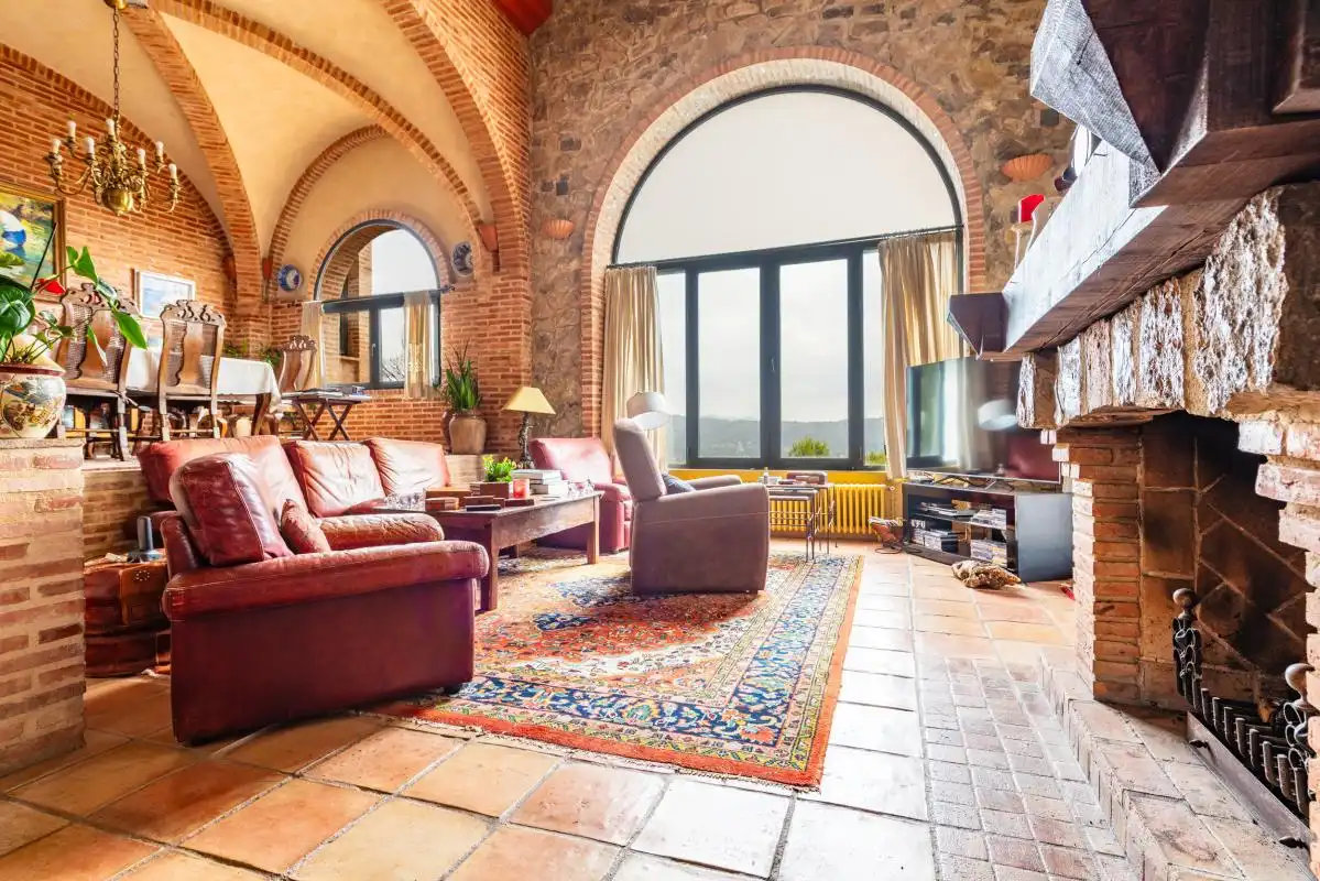 Sala de estar de Casa o chalet en venta en Gilet con Calefacción, Jardín privado y Terraza