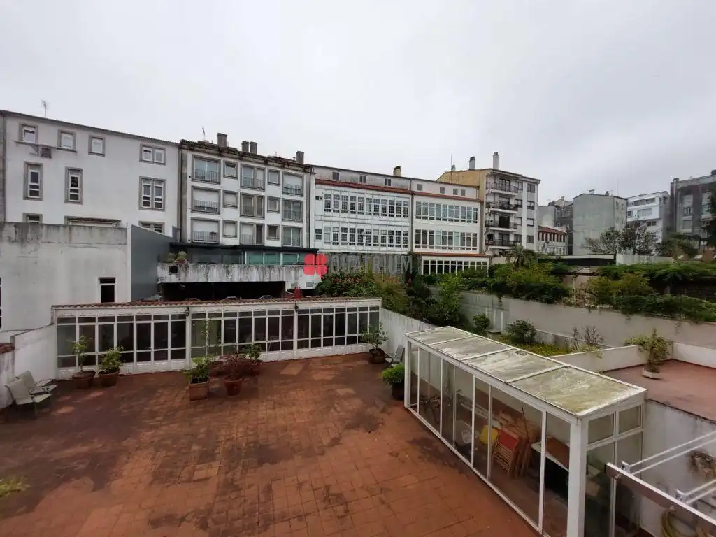 Terrasse von Wohnung zur Miete in Santiago de Compostela 