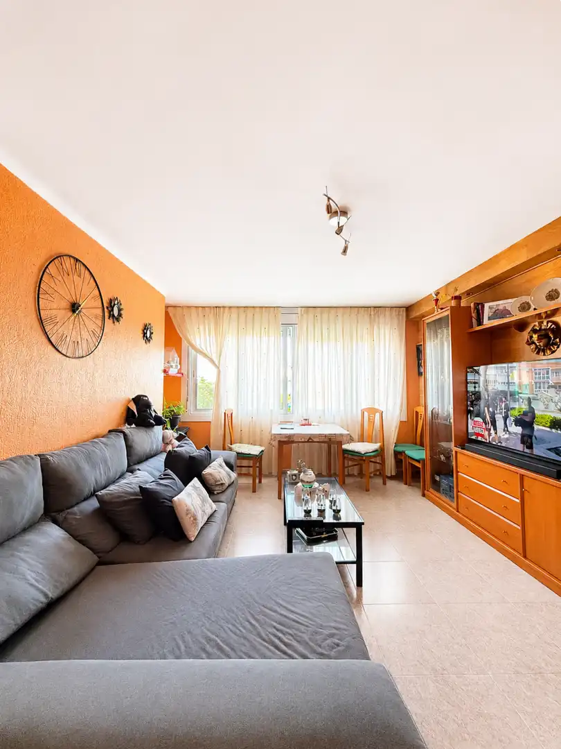 Sala de estar de Piso en venta en Rubí