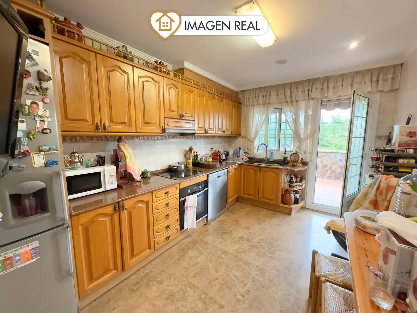 Kitchen of Houses for sale in Sant Vicenç Dels Horts  with Air Conditioner, Private garden and Terrace
