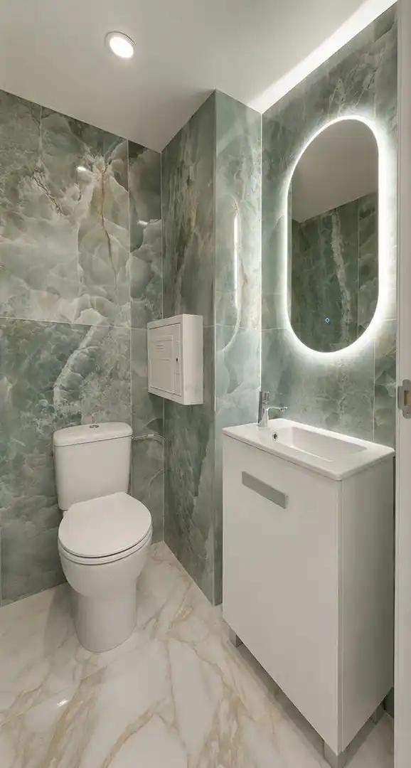 Bathroom of Flat for sale in Alicante / Alacant  with Air Conditioner, Heating and Furnished