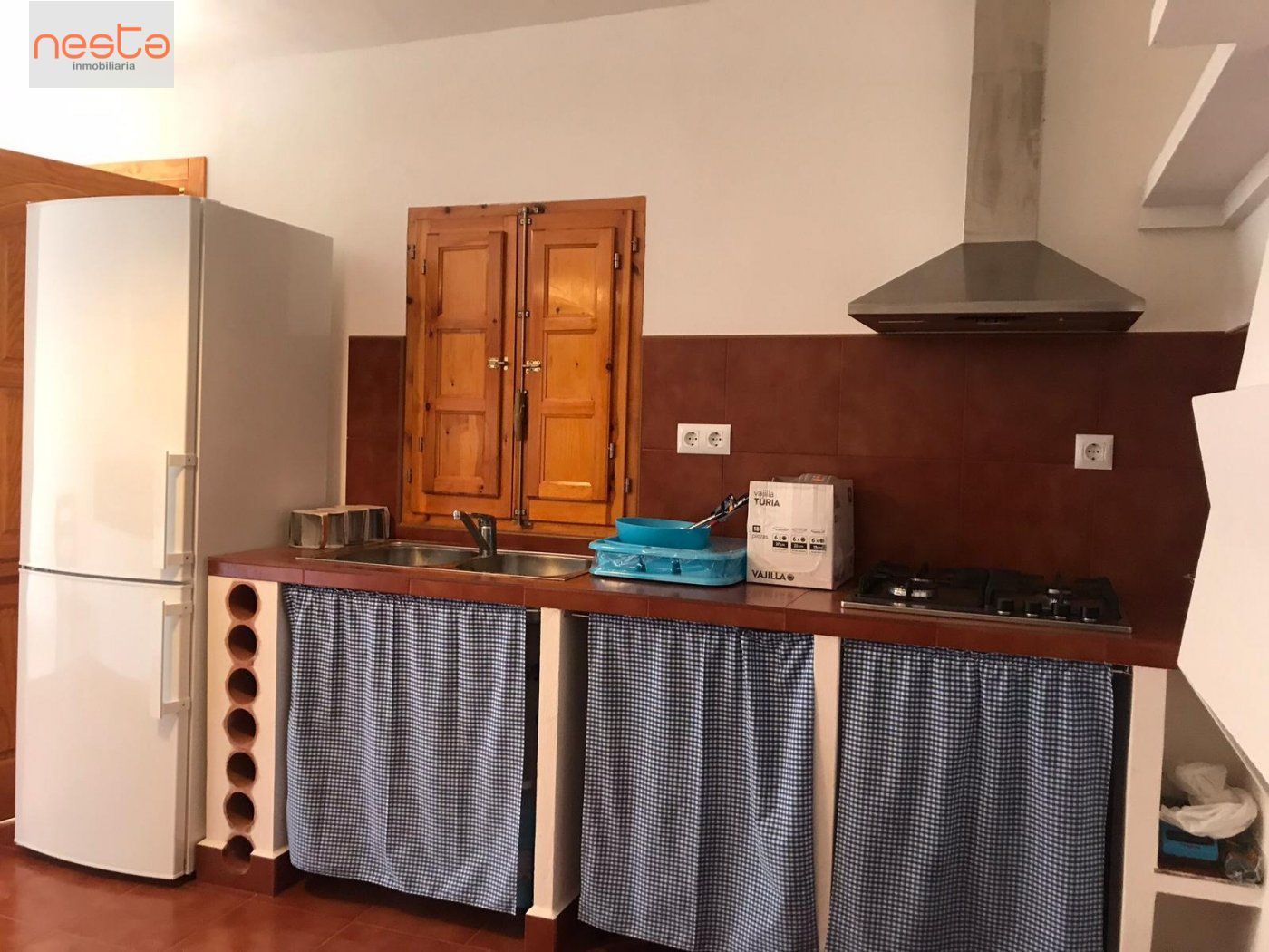 Kitchen of House or chalet for sale in Lorca  with Air Conditioner and Private garden