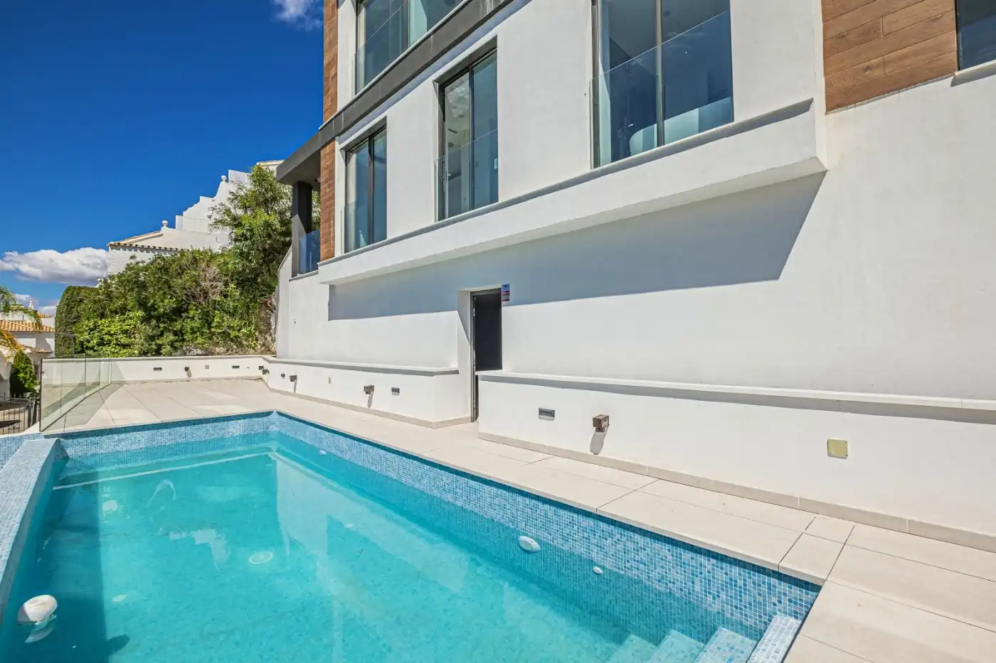 Piscina de Casa o xalet en venda en Benahavís amb Aire condicionat, Jardí privat i Terrassa