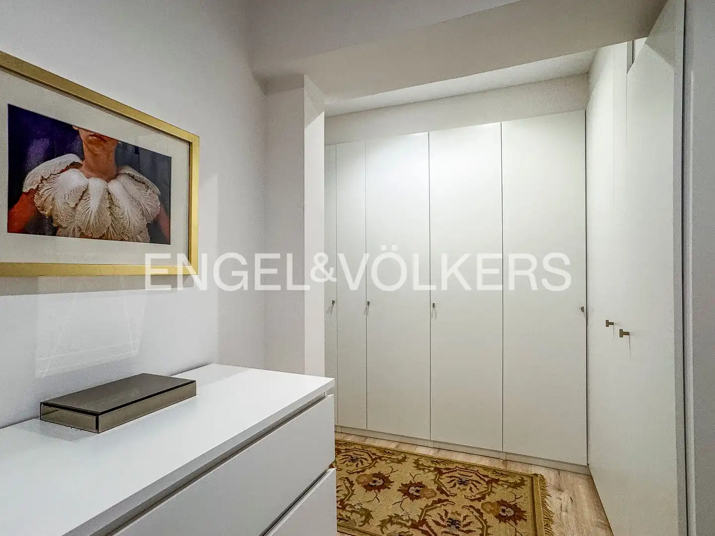 Bedroom of Flat for rent in Barcelona  with Air Conditioner, Heating and Parquet flooring