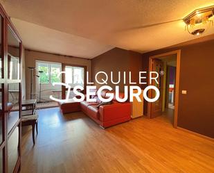 Living room of Flat to rent in  Madrid Capital  with Heating, Terrace and Furnished