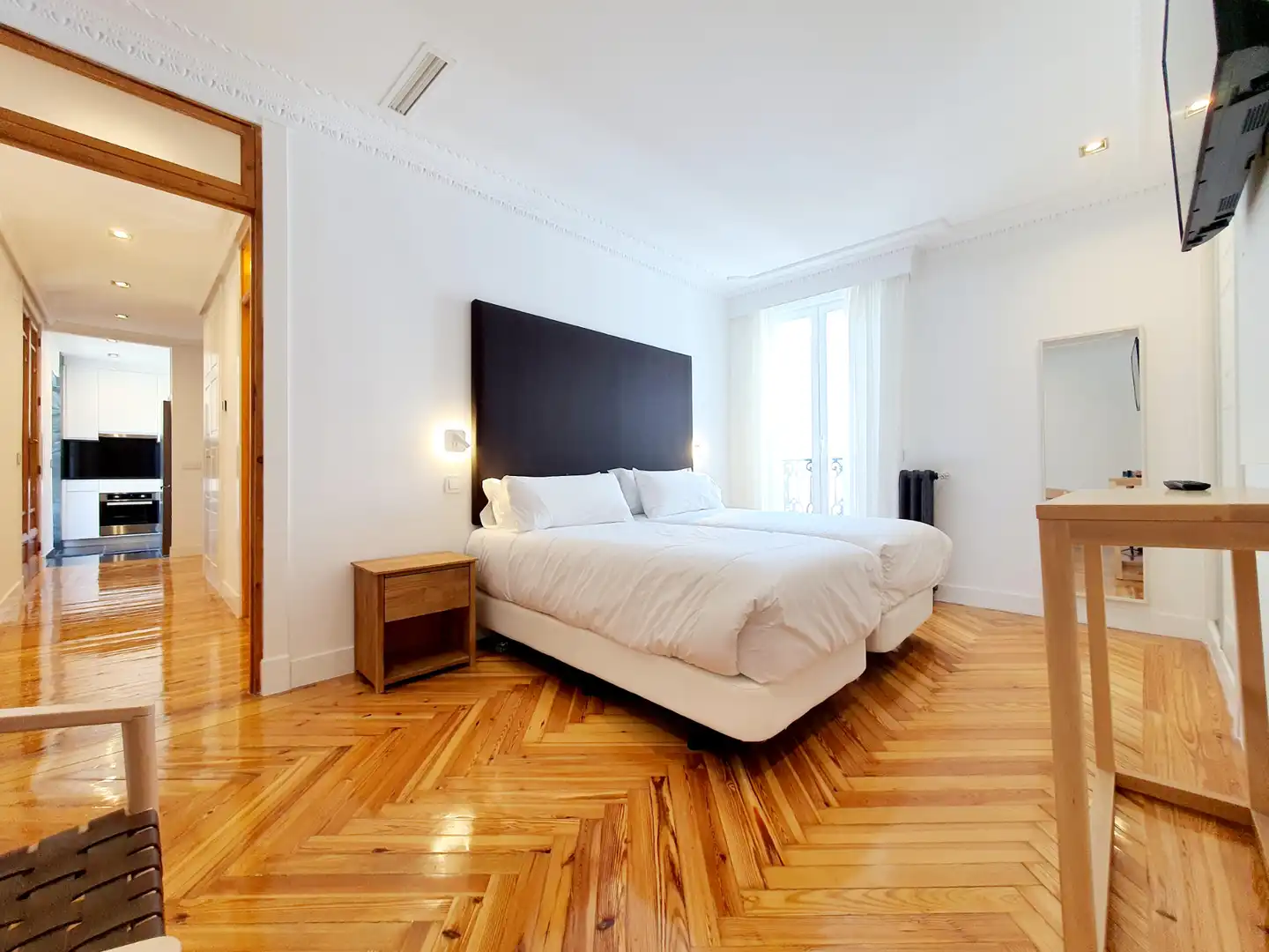 Habitación de Ático de alquiler en Madrid con Aire acondicionado, Calefacción y Terraza