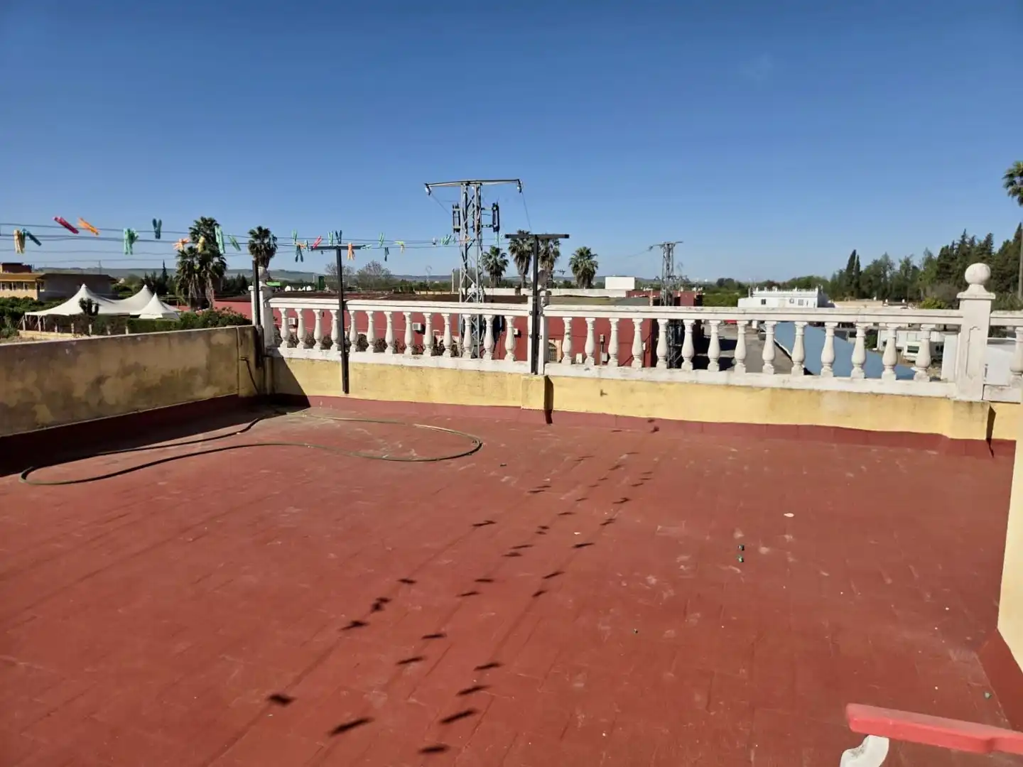 Terraza de Finca rústica en venta en La Algaba