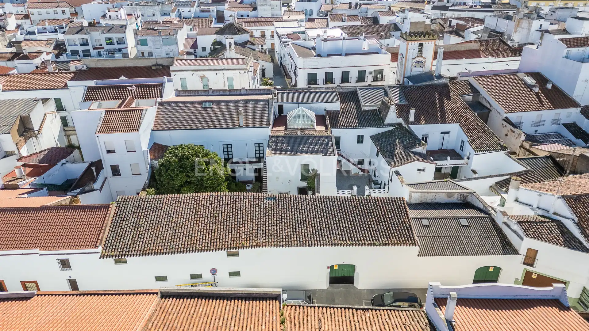 Vista exterior de Casa o chalet en venta en Fuente del Maestre con Calefacción, Jardín privado y Terraza