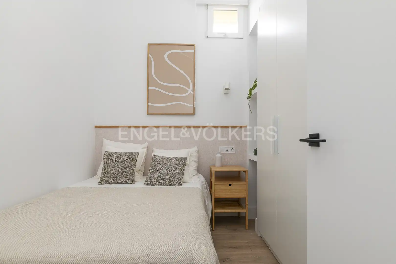 Bedroom of Flat for rent in Madrid  with Air Conditioner, Heating and Pets allowed