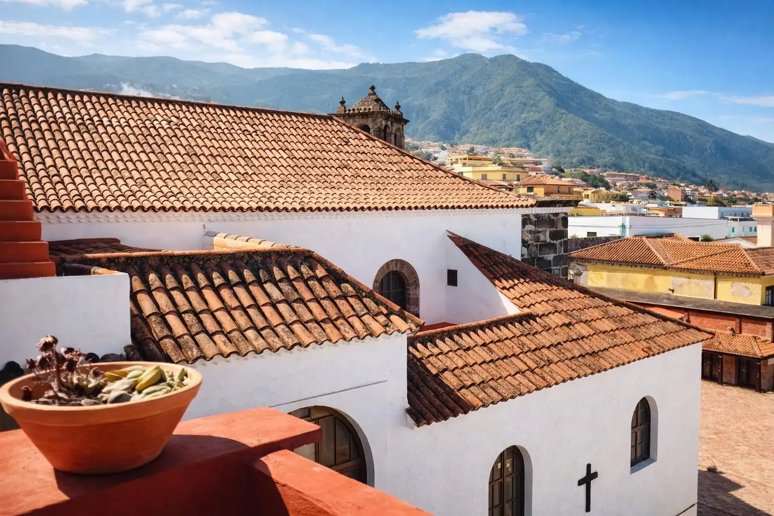 Vista exterior de Casa o chalet en venta en Los Realejos con Jardín privado, Terraza y Trastero