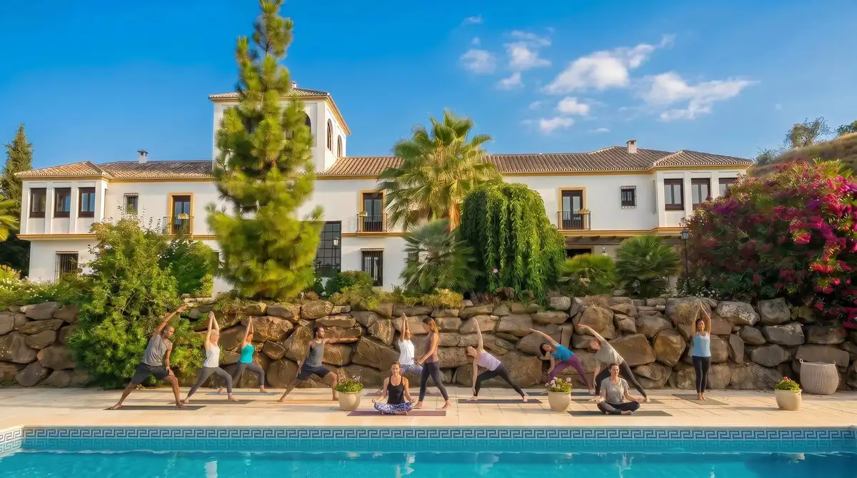 Garden of Commercial properties for sale in Almogía  with Air Conditioner and Terrace