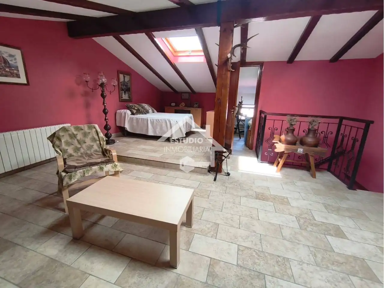 Bedroom of Houses for sale in Alesanco  with Heating, Private garden and Furnished