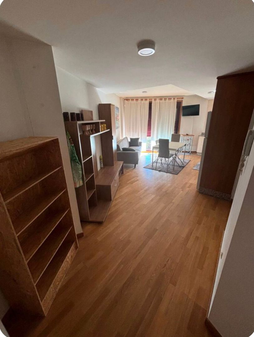 Living room of Flat for sale in Pontevedra Capital   with Heating, Parquet flooring and Storage room