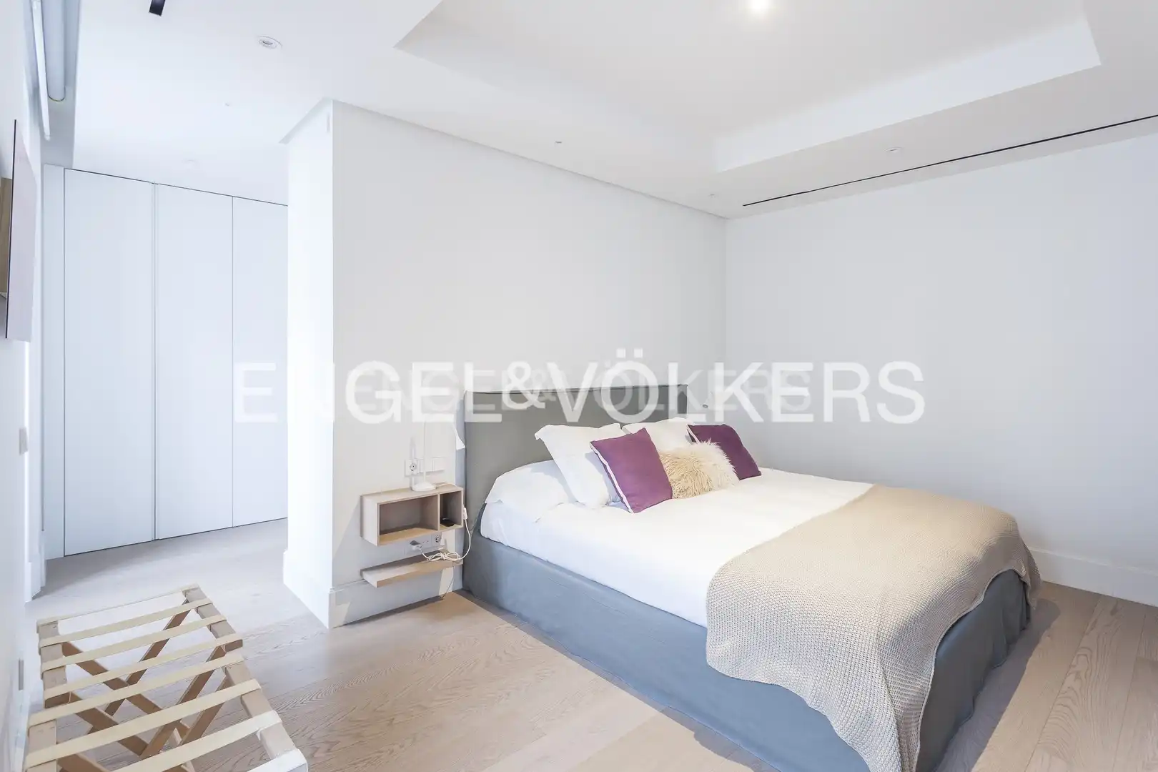 Schlafzimmer von Wohnung zum Verkauf in Madrid mit Klimaanlage, Heizung und Parkett