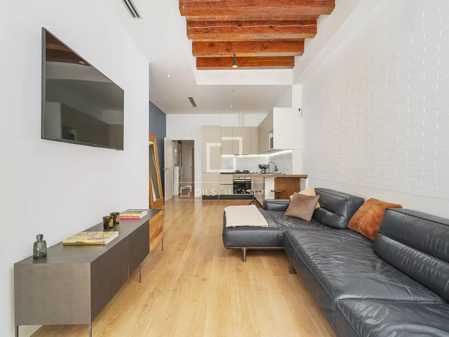 Sala d'estar de Pis en venda en Sant Martí