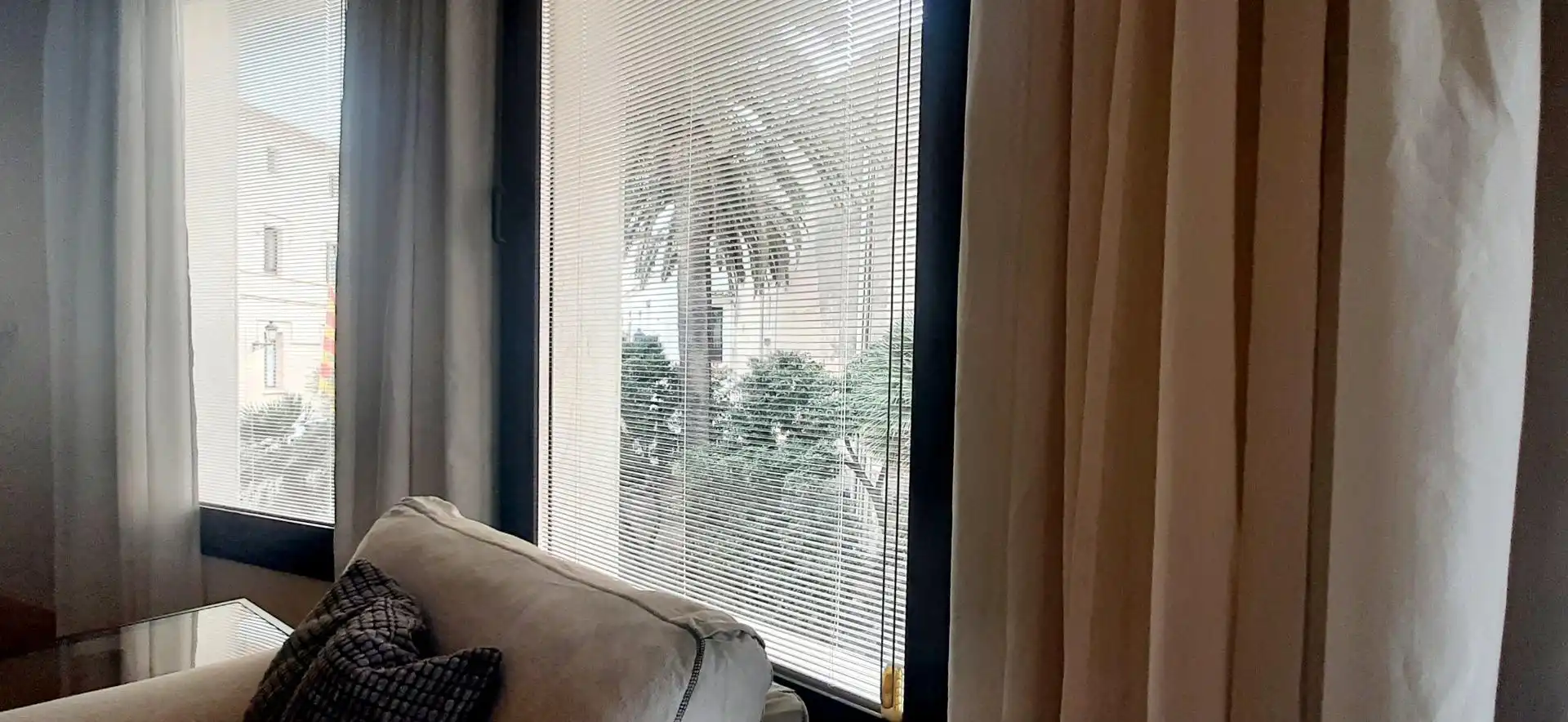 Bedroom of Flat for rent in Sitges  with Air Conditioner, Heating and Furnished