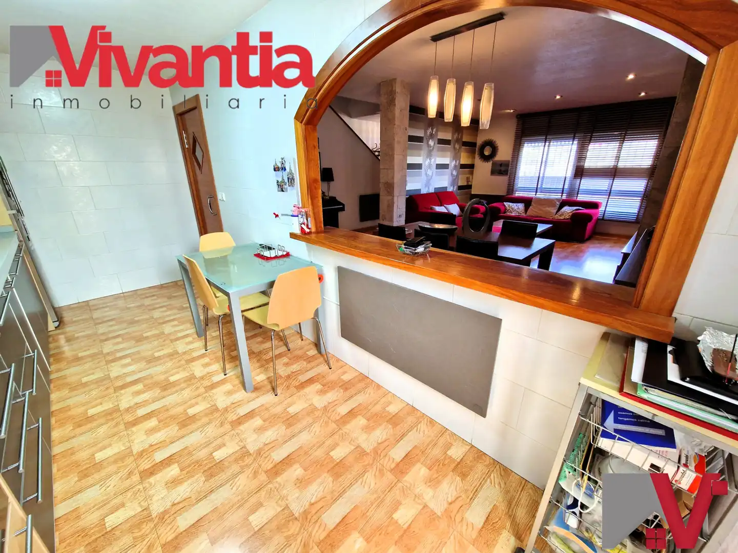 Kitchen of Duplexes for sale in Lorca  with Air Conditioner, Heating and Parquet flooring