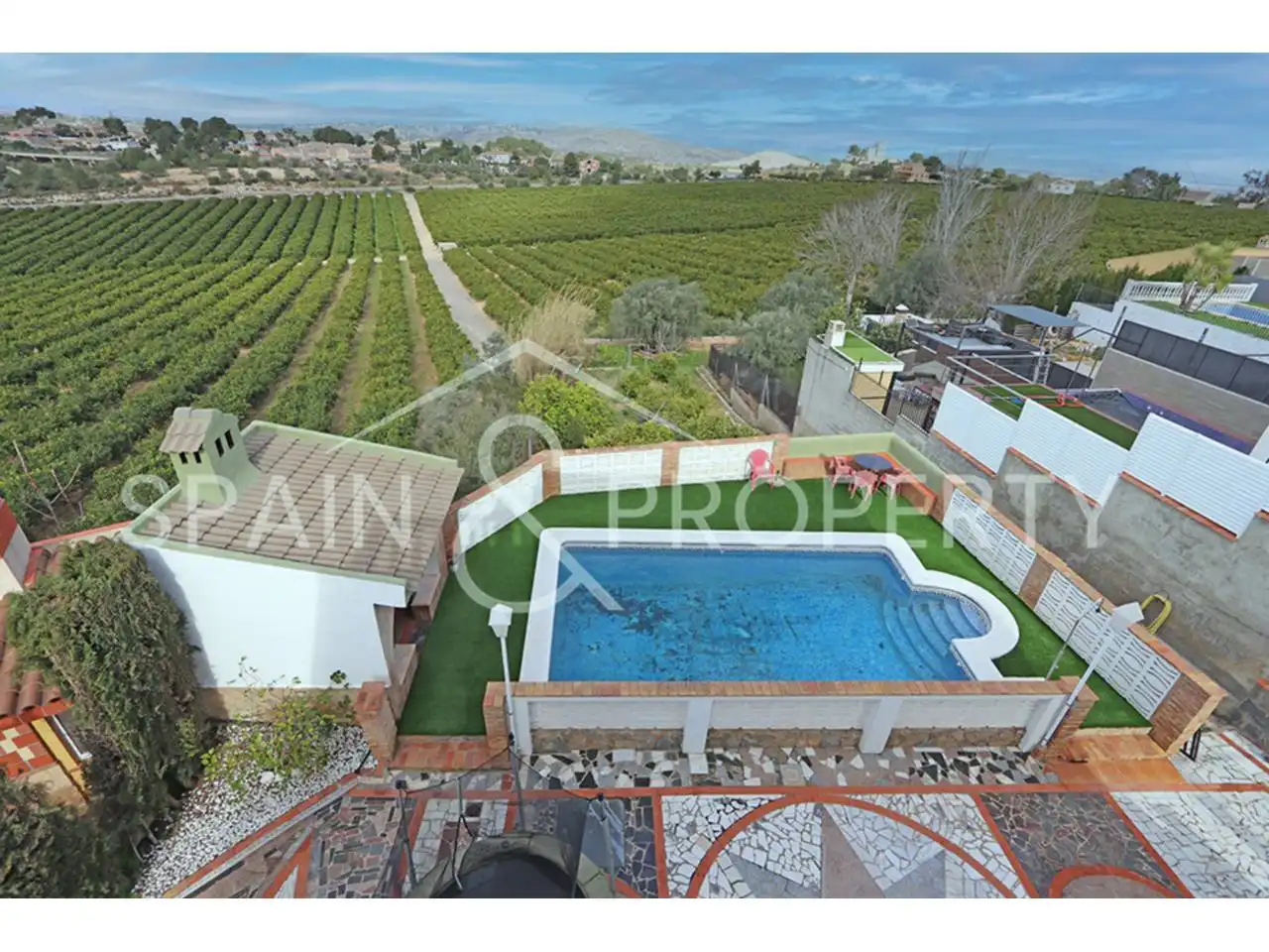 Detached house with pool for sale in Montserrat, imagen 2
