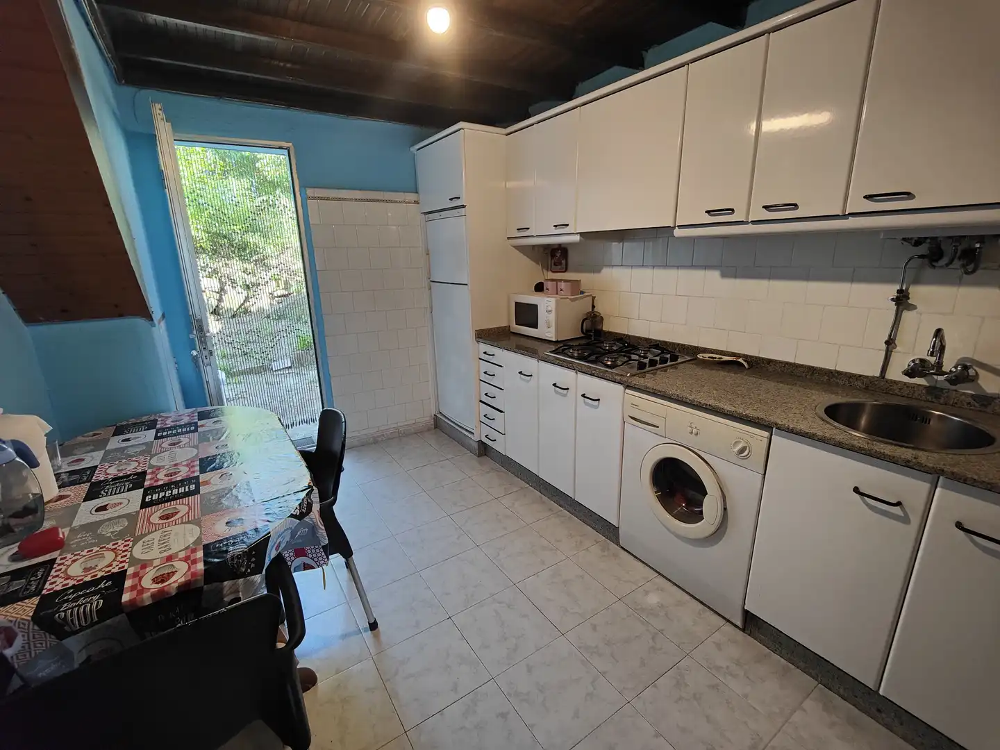 Cocina de Casa o chalet en venta en Rianxo con Terraza, Amueblado y Horno