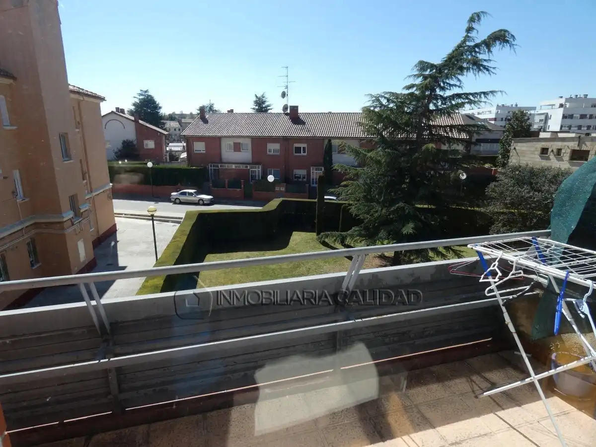 Terrace of Flat for rent in Burgos  with Heating, Terrace and Furnished