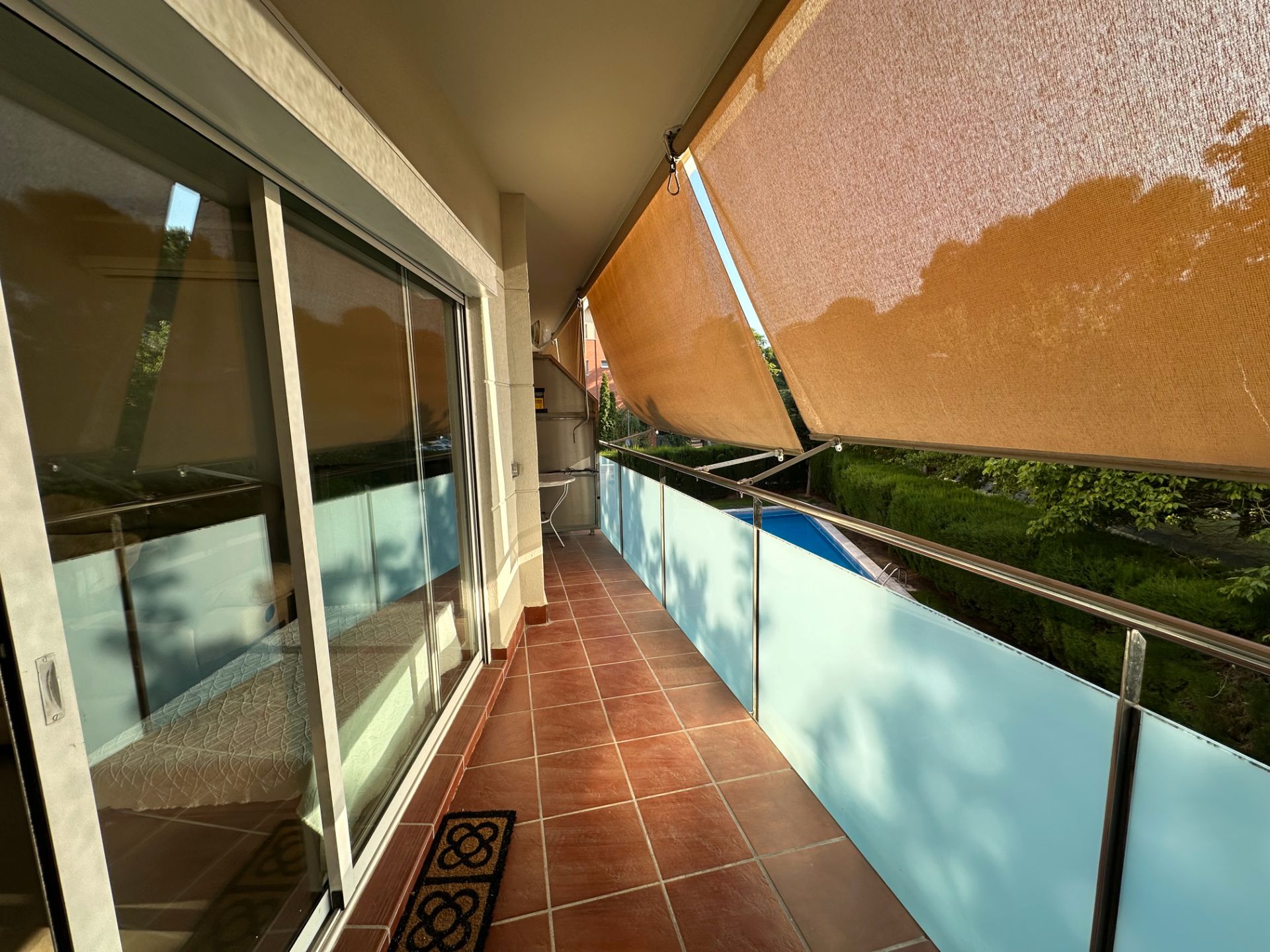 Terrace of Flat to rent in Sant Cugat del Vallès  with Air Conditioner, Heating and Terrace