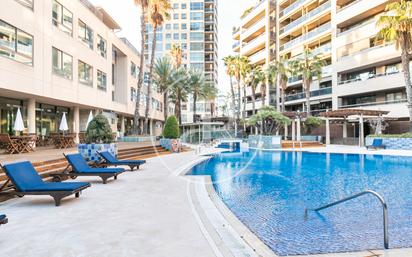 Swimming pool of Flat for sale in  Barcelona Capital  with Air Conditioner, Heating and Terrace