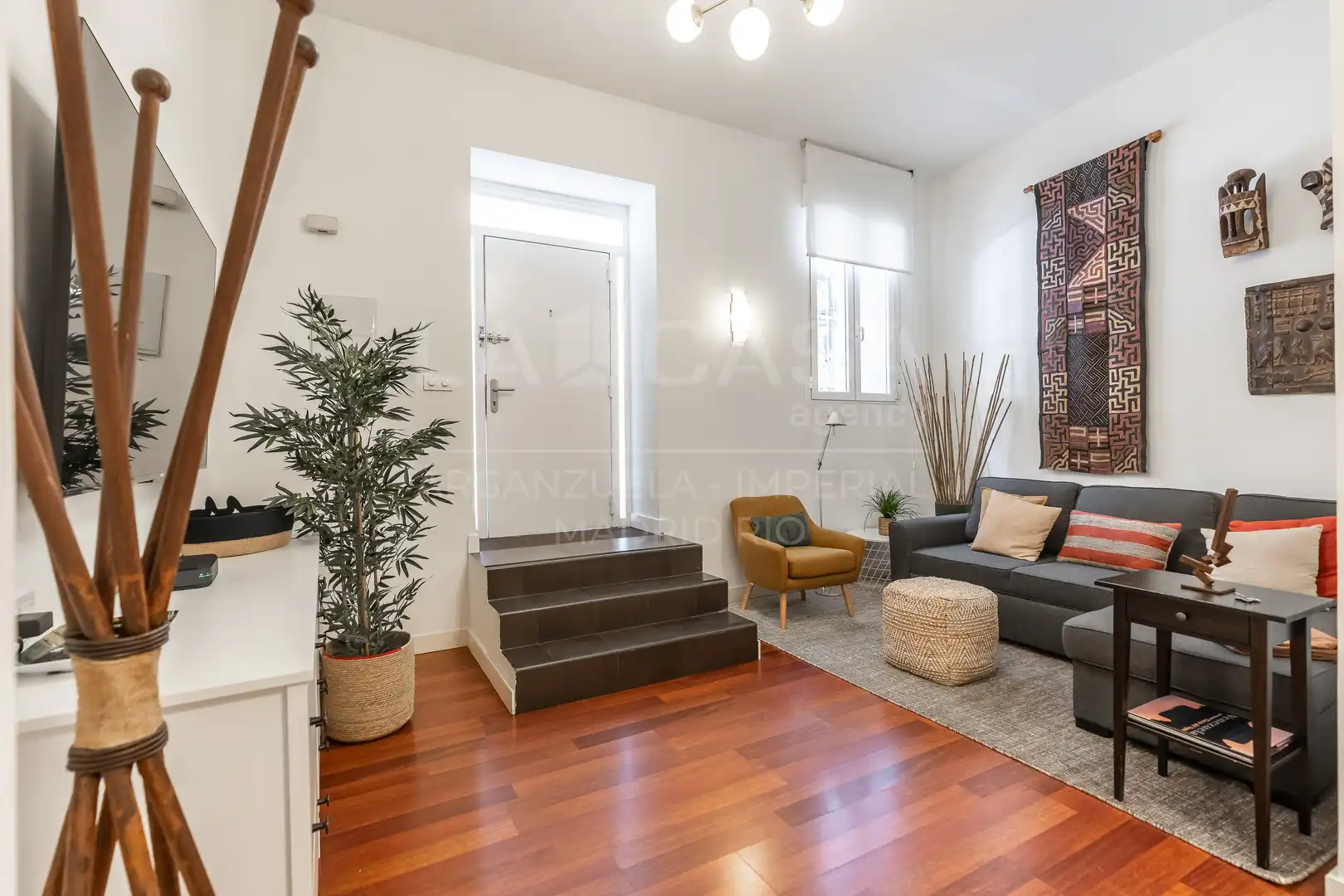 Sala de estar de Planta baja en venta en Madrid con Calefacción