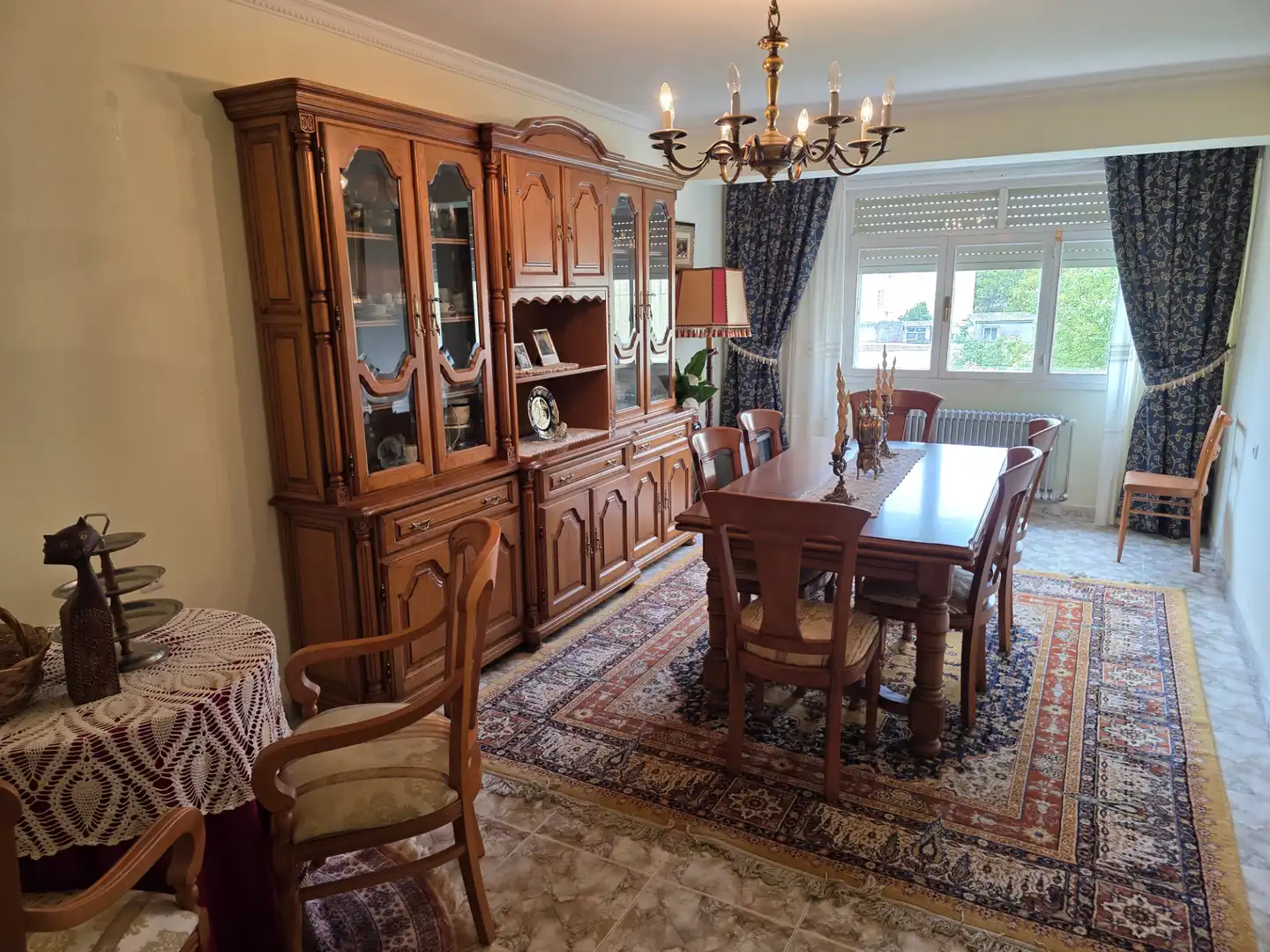 Comedor de Piso en venta en Vilalba con Calefacción, Trastero y Amueblado