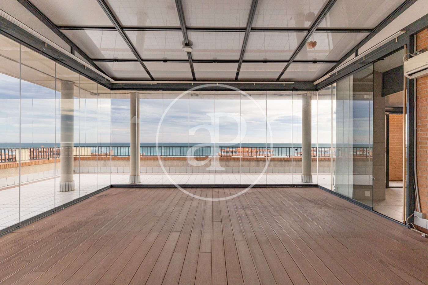 Terraza de Ático de alquiler en Alboraya con Aire acondicionado, Calefacción y Jardín privado