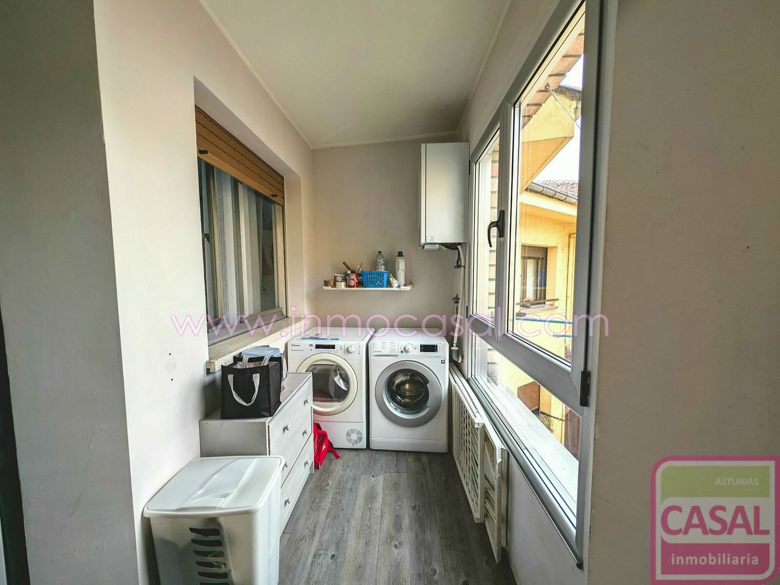 Balcony of Flat for sale in Mieres (Asturias)  with Heating