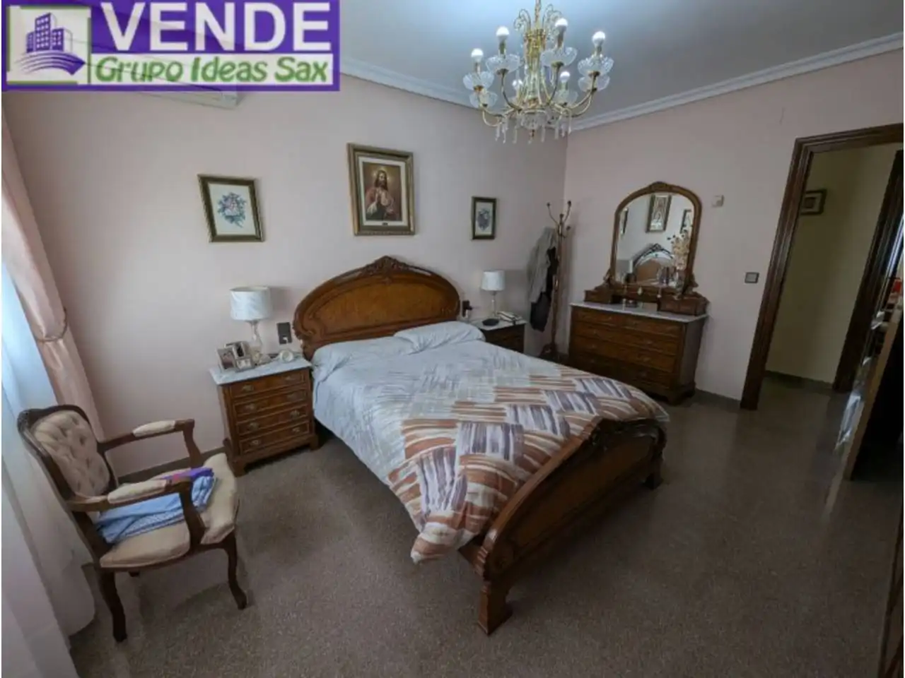 Dormitori de Casa adosada en venda en Sax