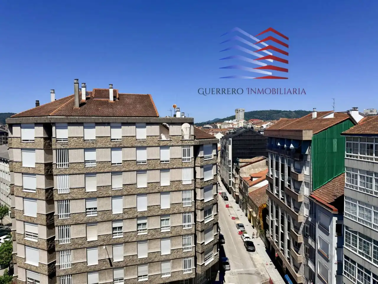 Vista exterior de Piso de alquiler en Ourense Capital  con Calefacción, Parquet y Trastero