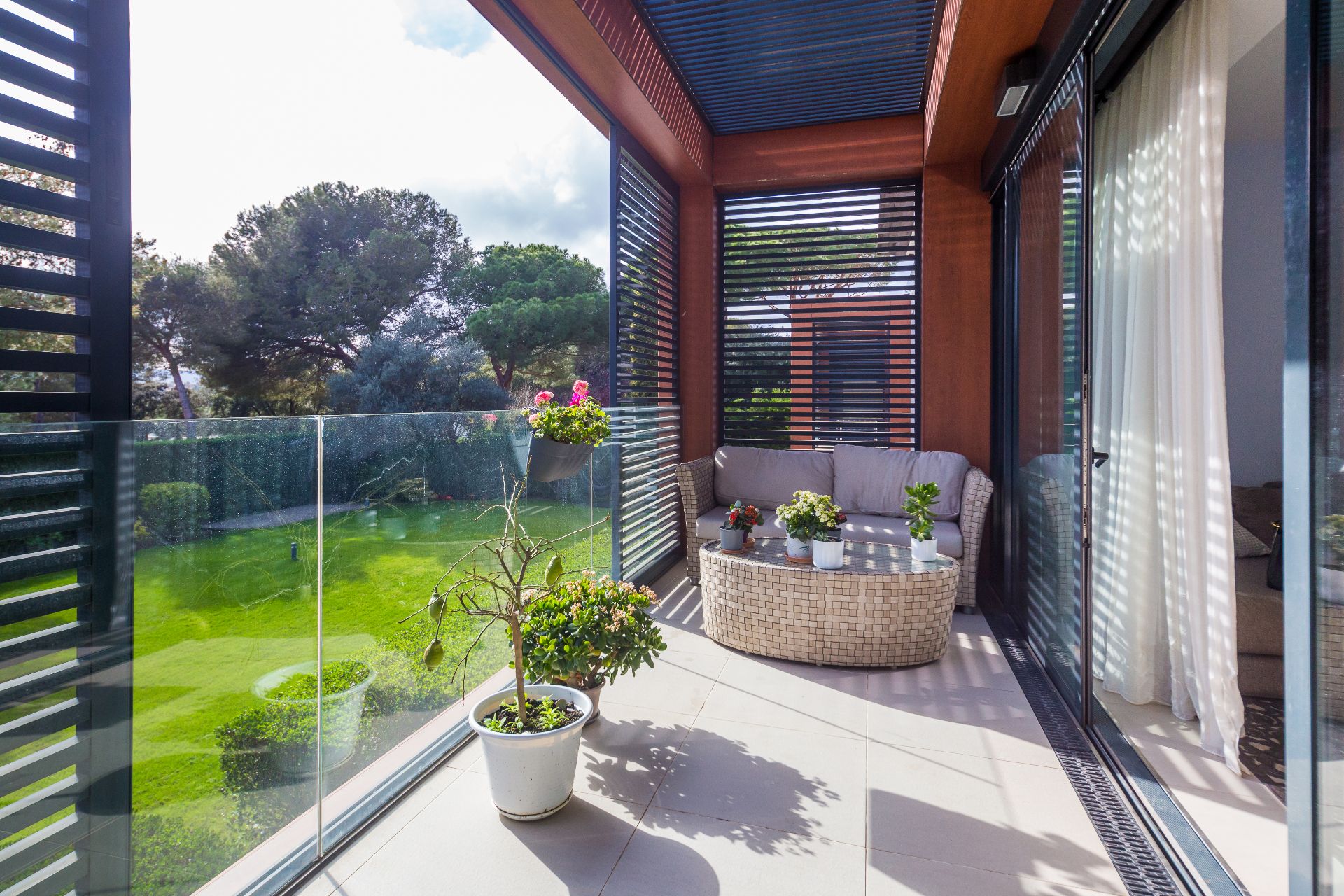 Terrasse von Wohnung zum Verkauf in Castell d'Aro, Platja d'Aro i s'Agaró mit Klimaanlage, Heizung und Terrasse