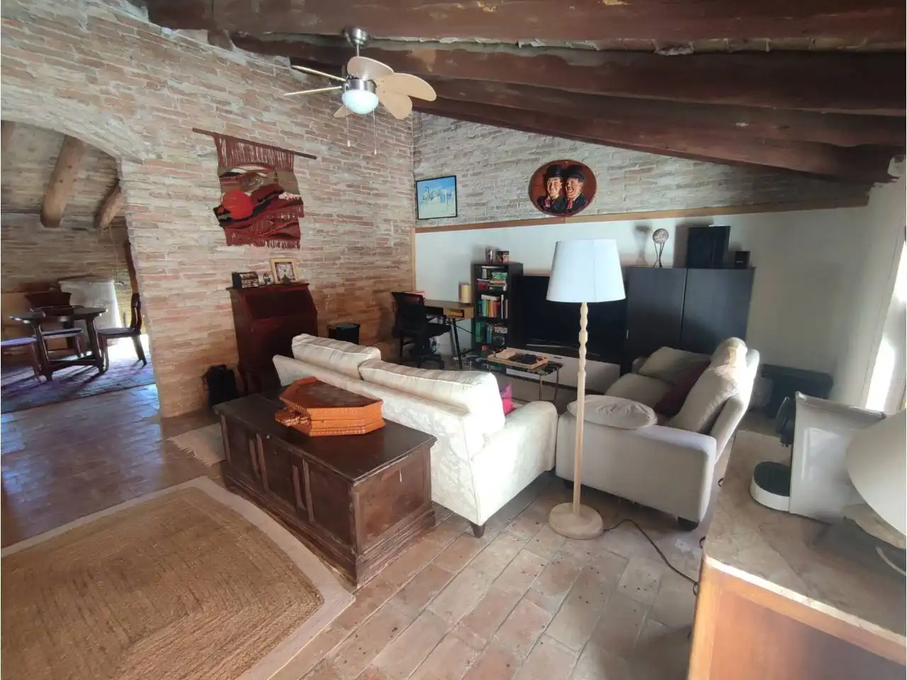 Living room of Houses for sale in Torrelavit  with Heating and Furnished