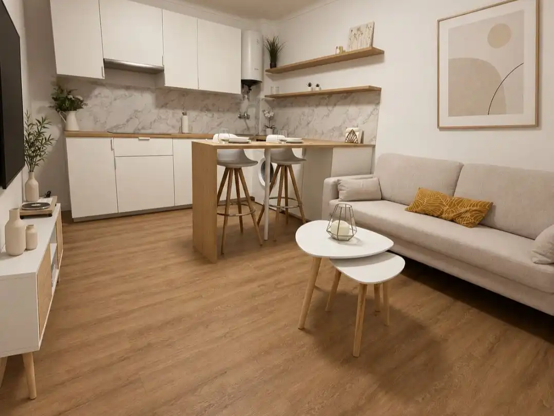 Sala de estar de Piso en venta en Begoña - Santutxu
