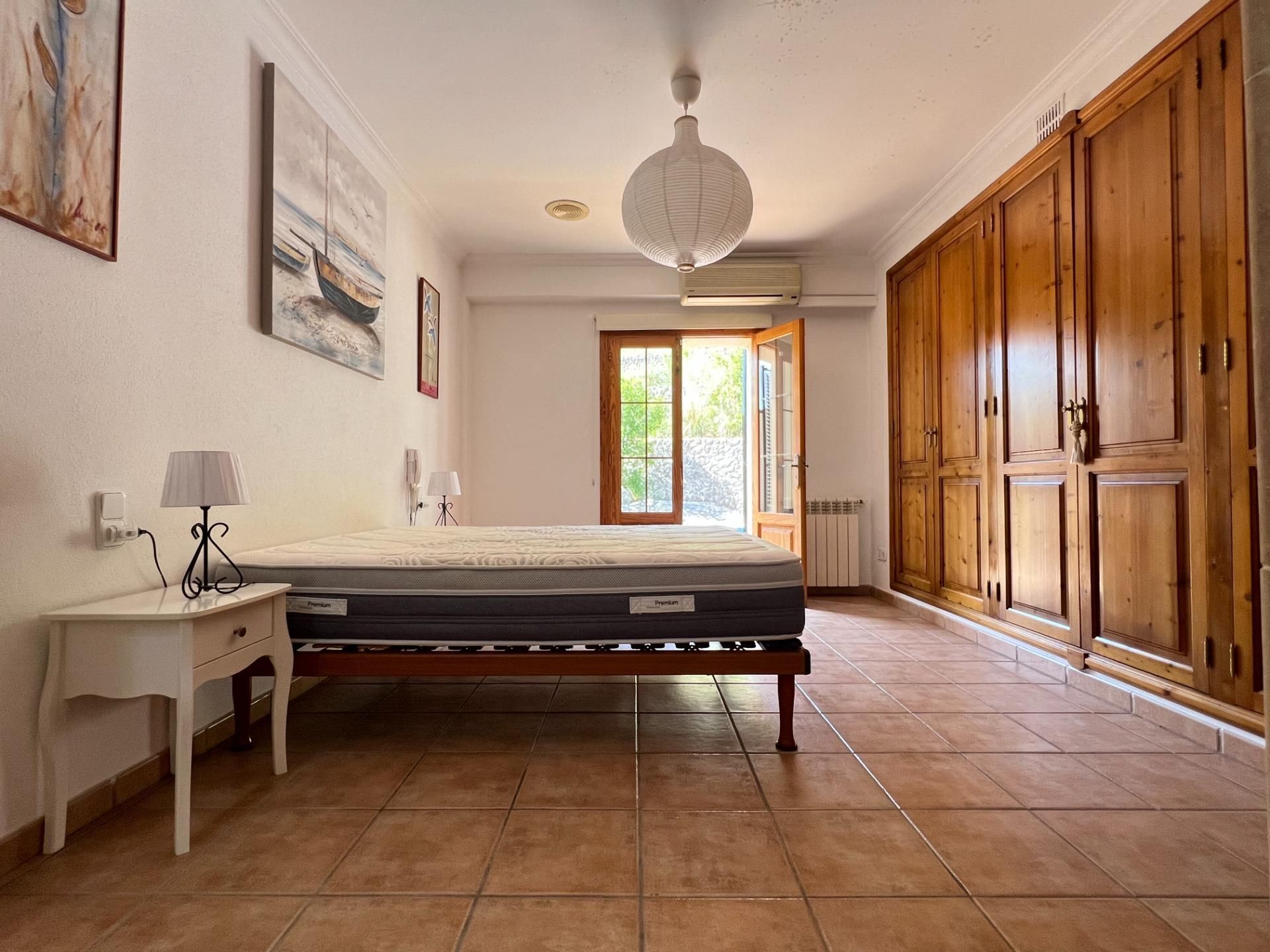 Schlafzimmer von Wohnung miete in Selva mit Terrasse
