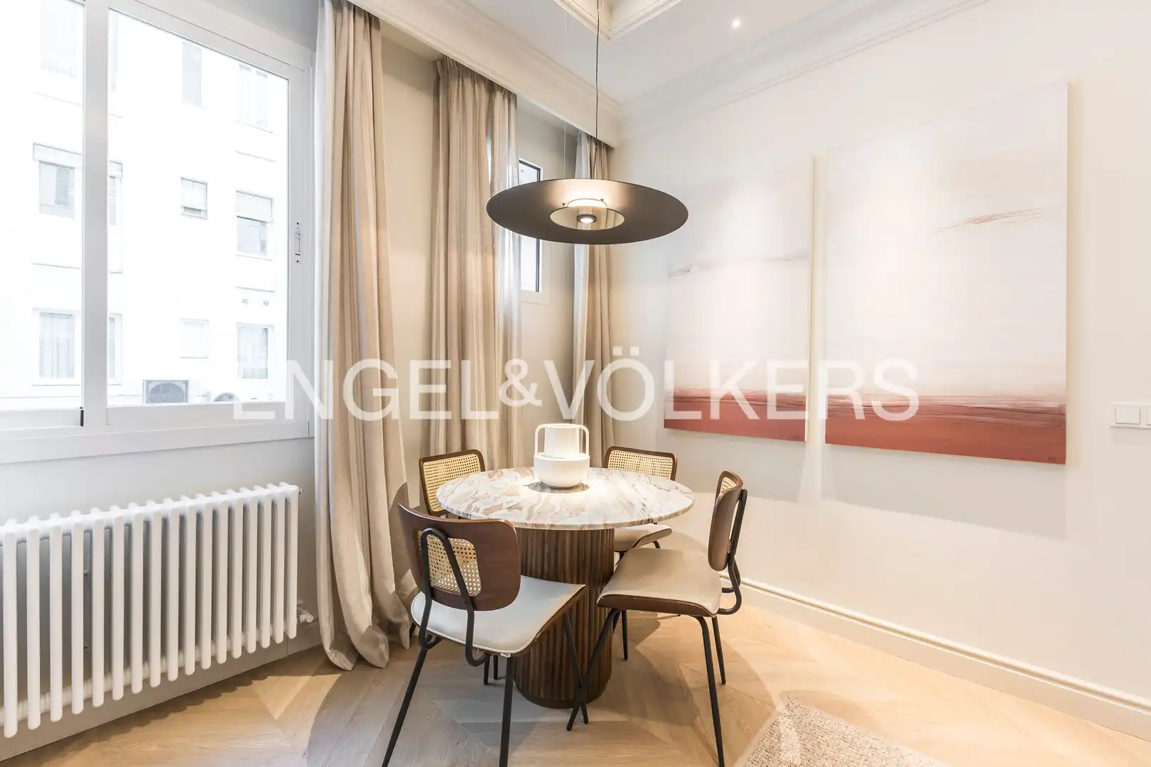 Comedor de Apartamento de alquiler en Rivas-Vaciamadrid con Aire acondicionado, Calefacción y Amueblado