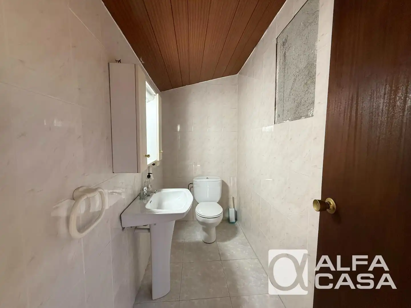 Baño de Casa o chalet en venta en Vidreres con Terraza, Trastero y Piscina