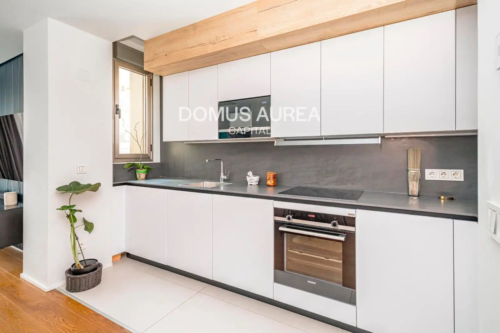 Küche von Wohnung zum Verkauf in Madrid mit Klimaanlage, Heizung und Terrasse