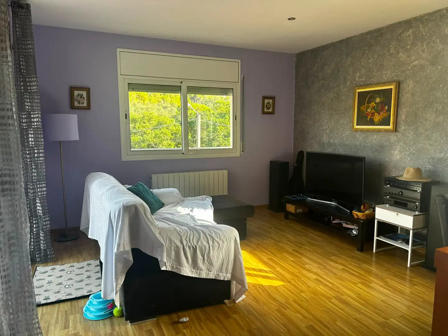 Sala d'estar de Casa o xalet en venda en Tordera amb Jardí privat i Terrassa