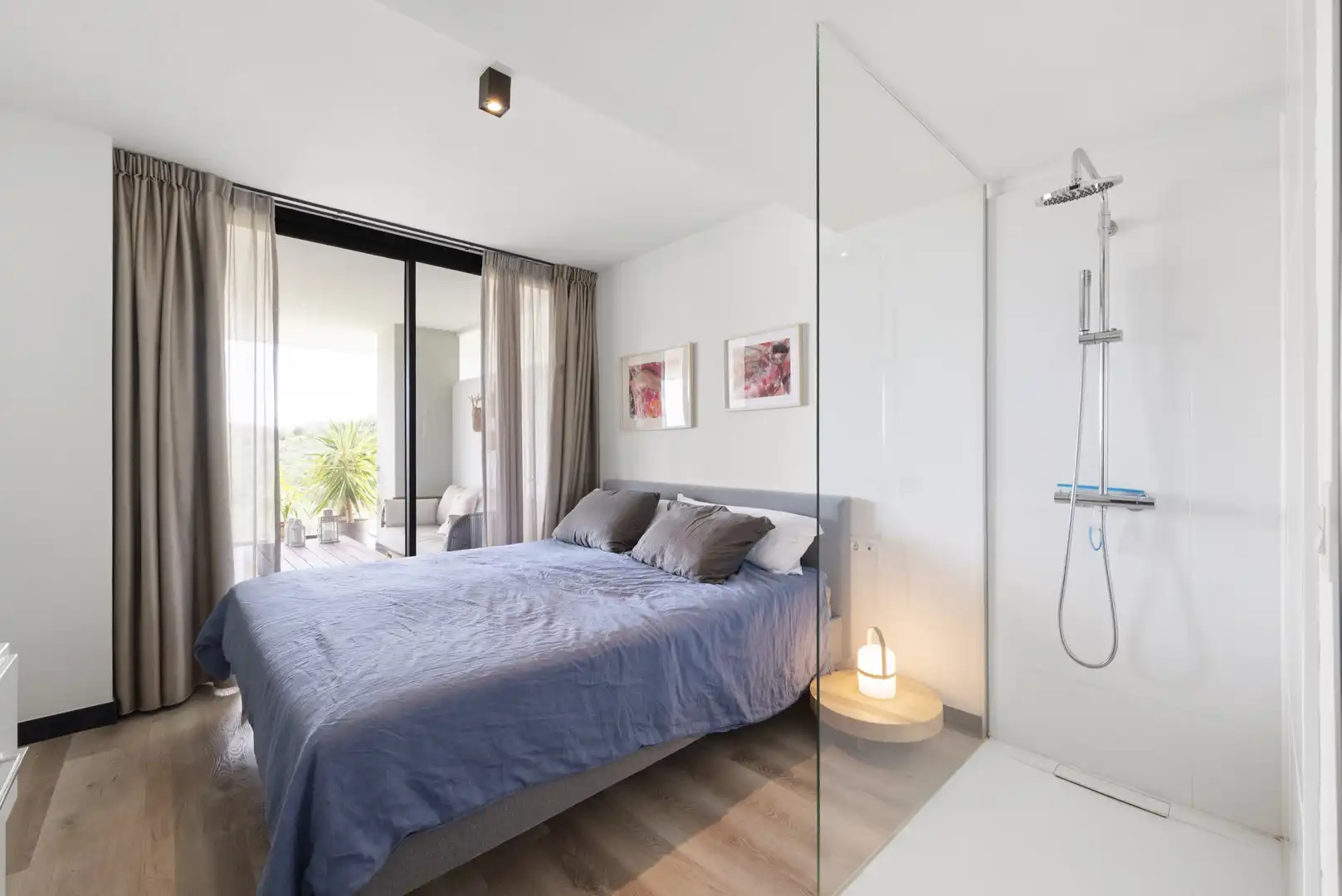 Habitación de Apartamento en venta en Mijas con Aire acondicionado, Terraza y Piscina